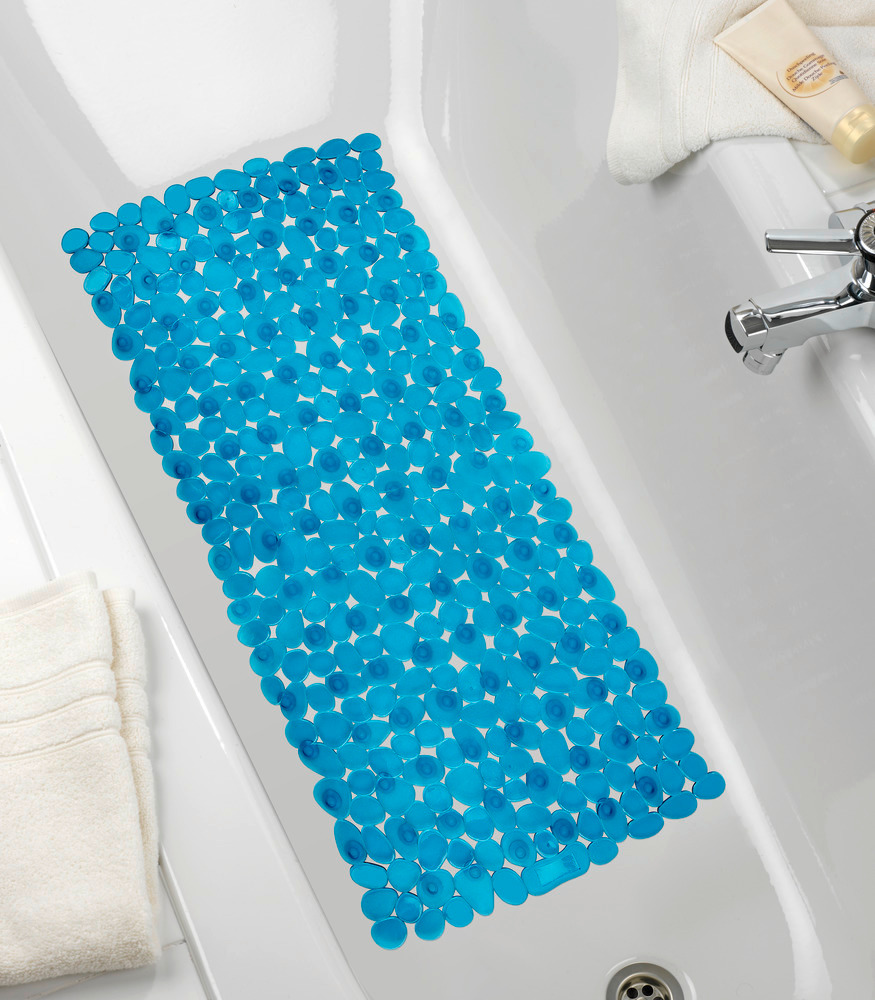 Tapis de baignoire Paradise pétrol  71x36 cm