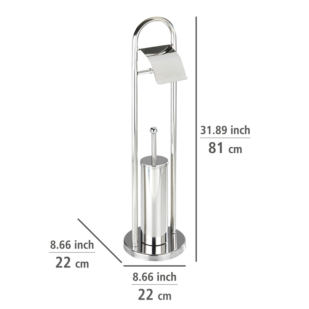 Combiné WC exclusif Vasto  inoxydable