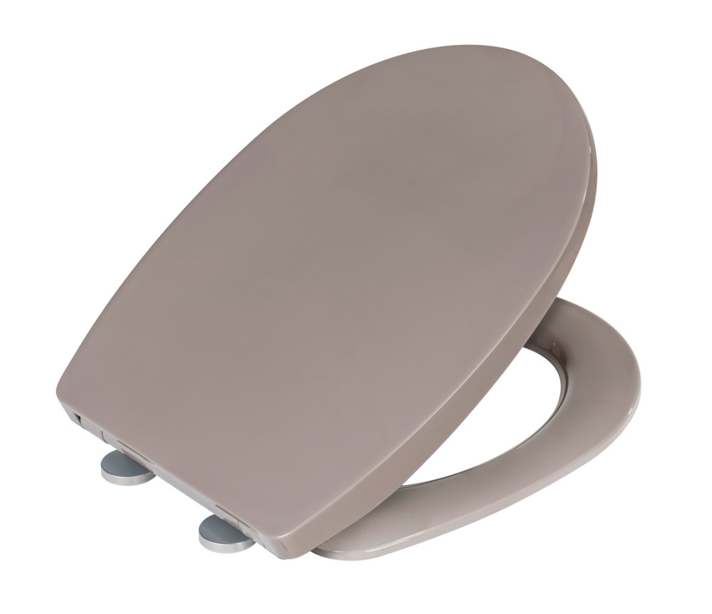 Abattant WC Tilos Taupe  en thermoplastique