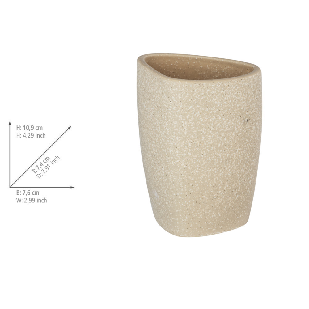 Gobelet Pion beige  céramique