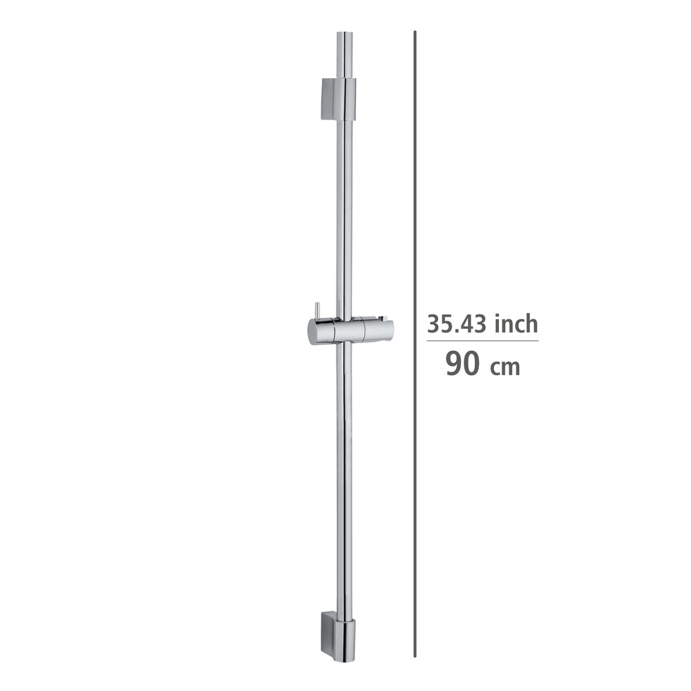 Barre de douche Classic argent  Longueur barre : 90 cm