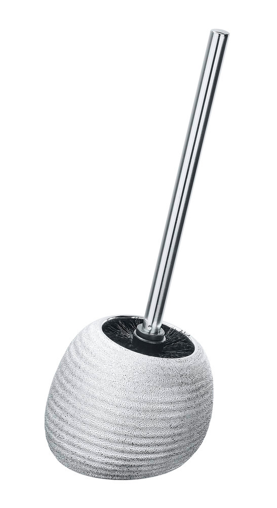 Brosse WC Polaris Juwel argent  céramique