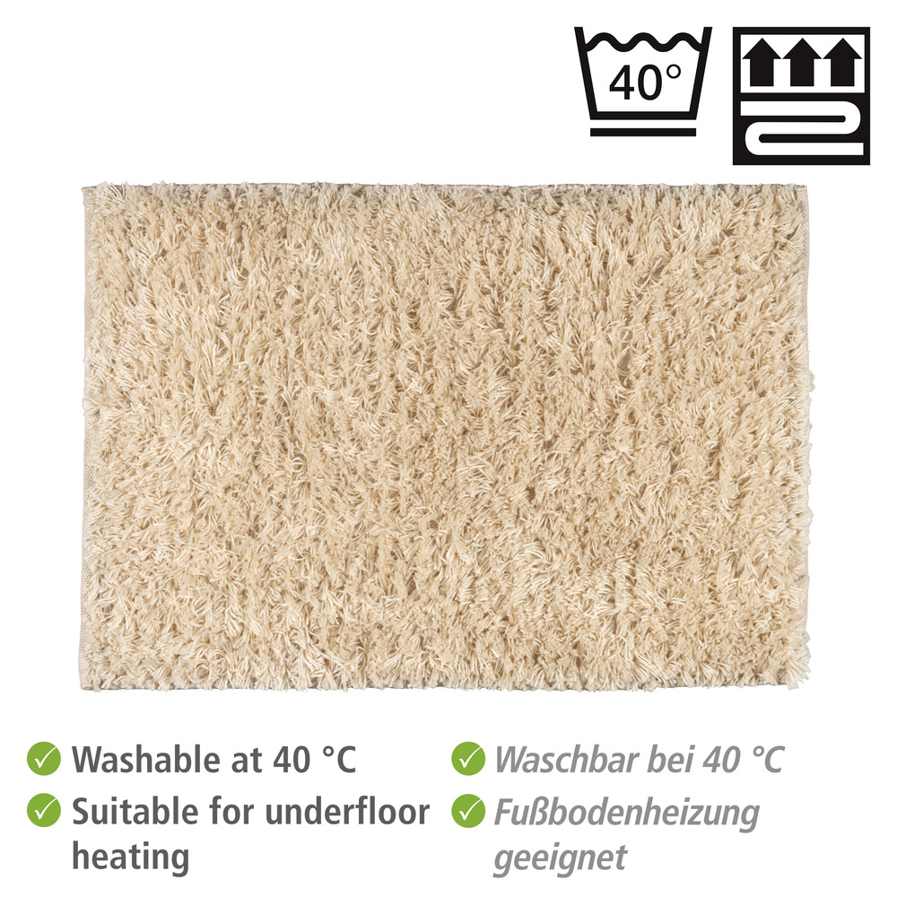 Tapis de bain Lana  60x90cm, 100% PET recyclé