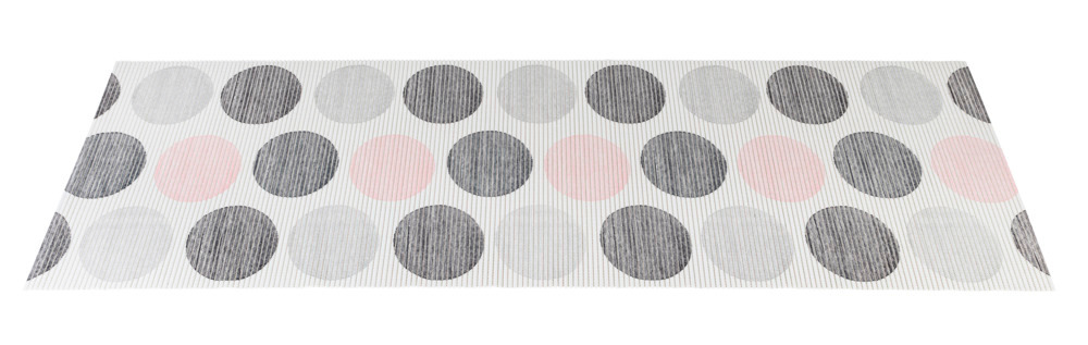 Tapis en mousse souple Pastel Dots  découpable