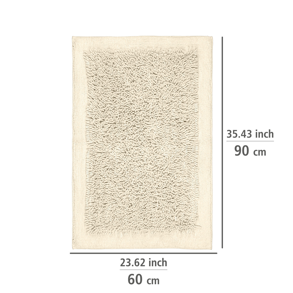 Tapis de bain Sidyma Beige  100 % coton certifié bio