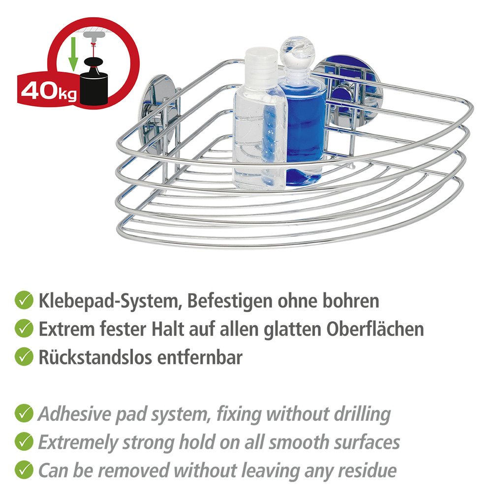 Turbo-Loc® étagère d'angle  fixer sans percer