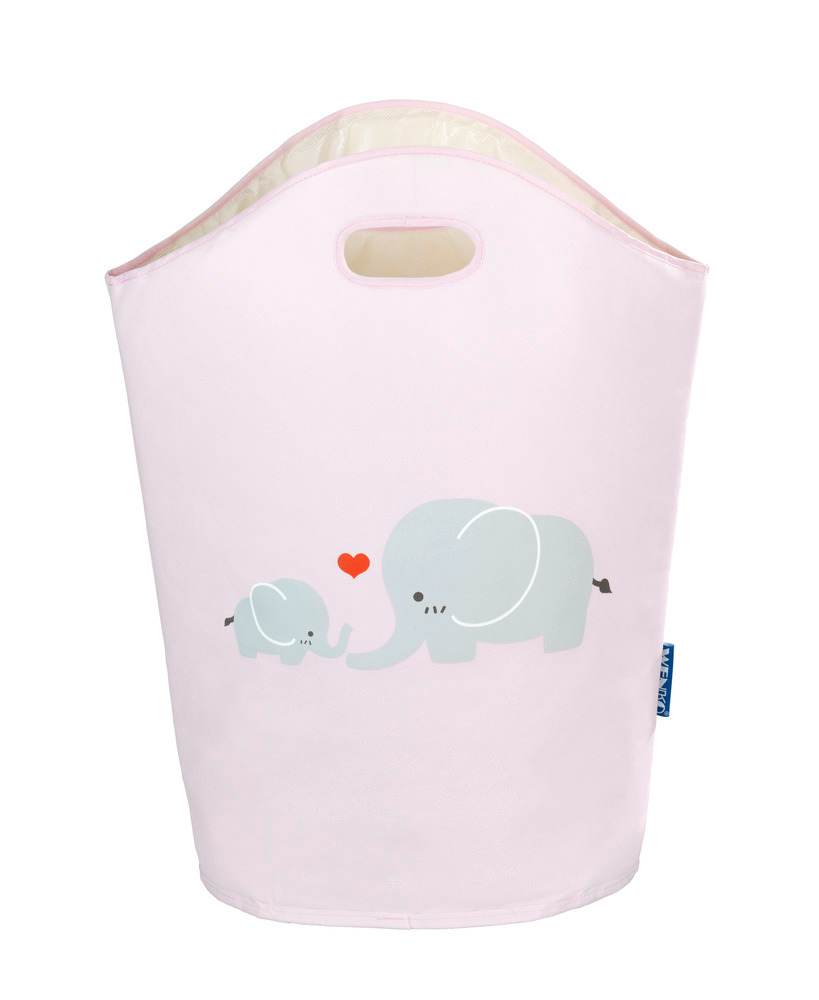 Panier à linge Kids Elli  Corbeille à linge, 24 l, rose