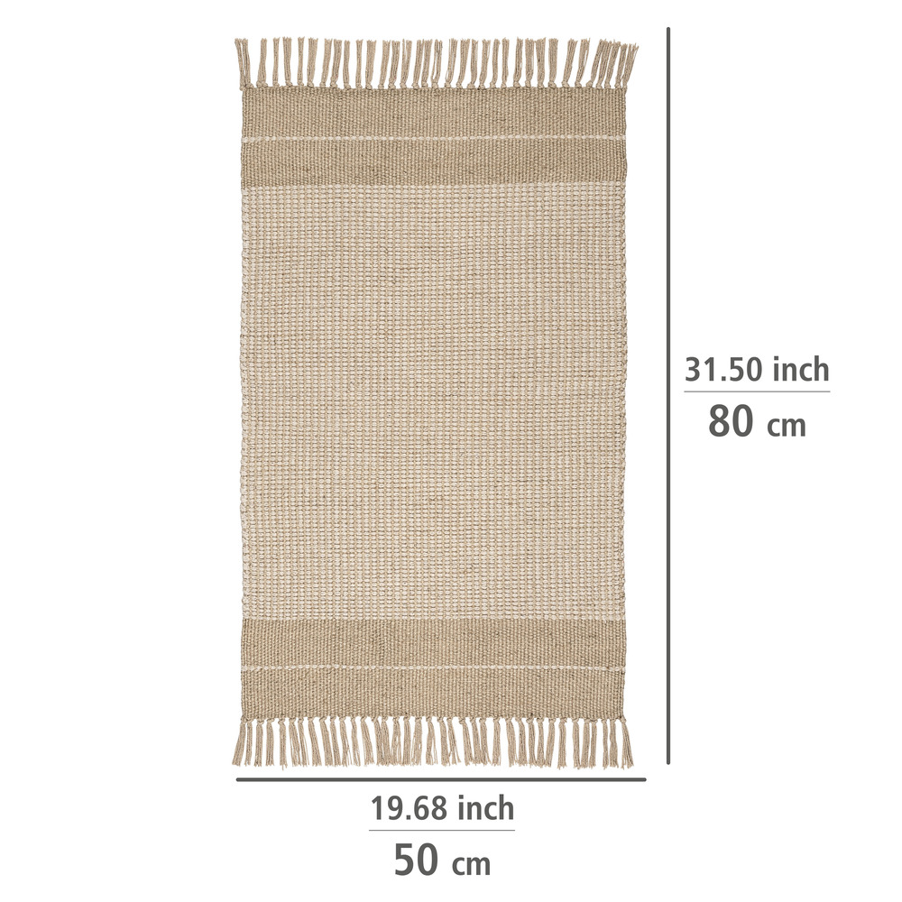 Tapis de bain Pica  70 % de jute