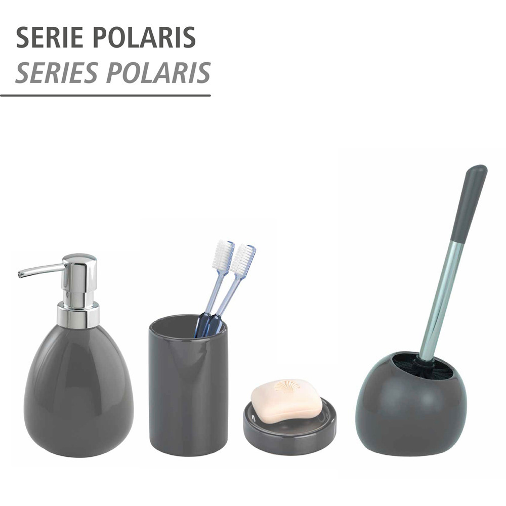 Distributeur de savon Polaris gris  390 ml