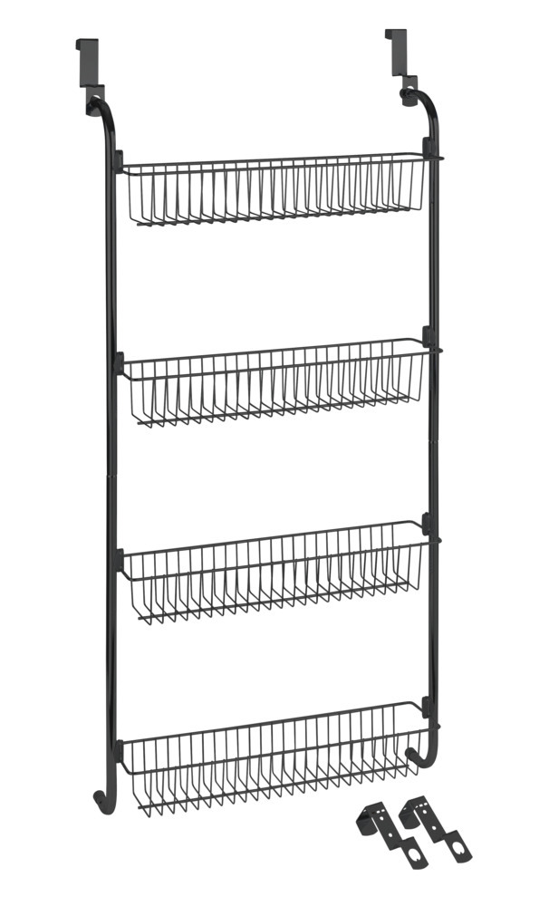 Étagère de porte avec 4 paniers  Étagère suspendue