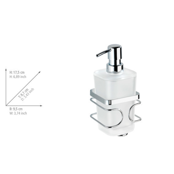 Distributeur de savon Premium  acier inox