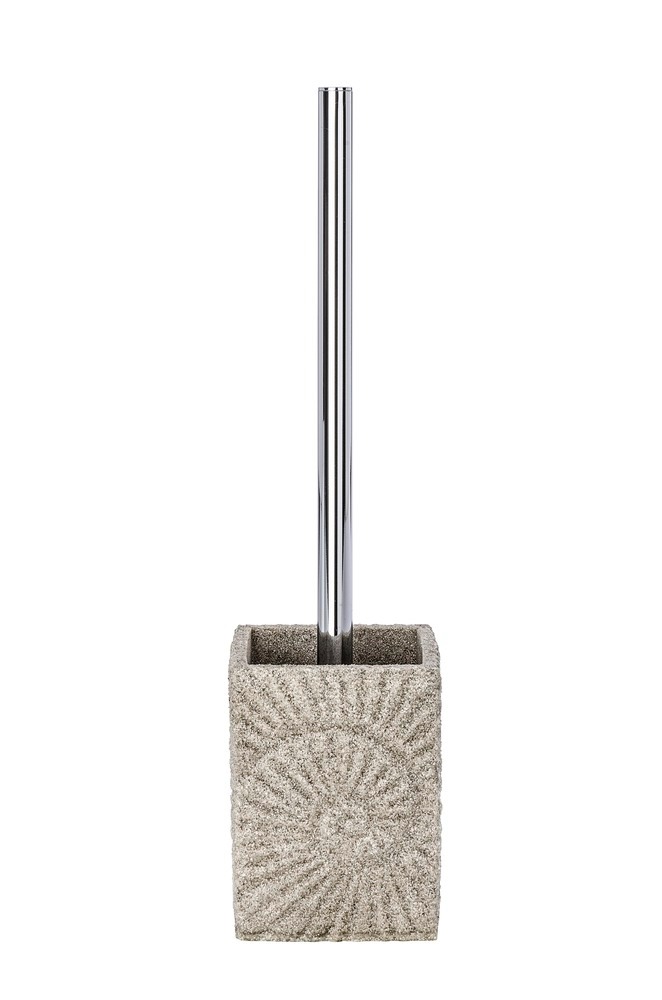 Brosse WC Fossil beige  polyrésine