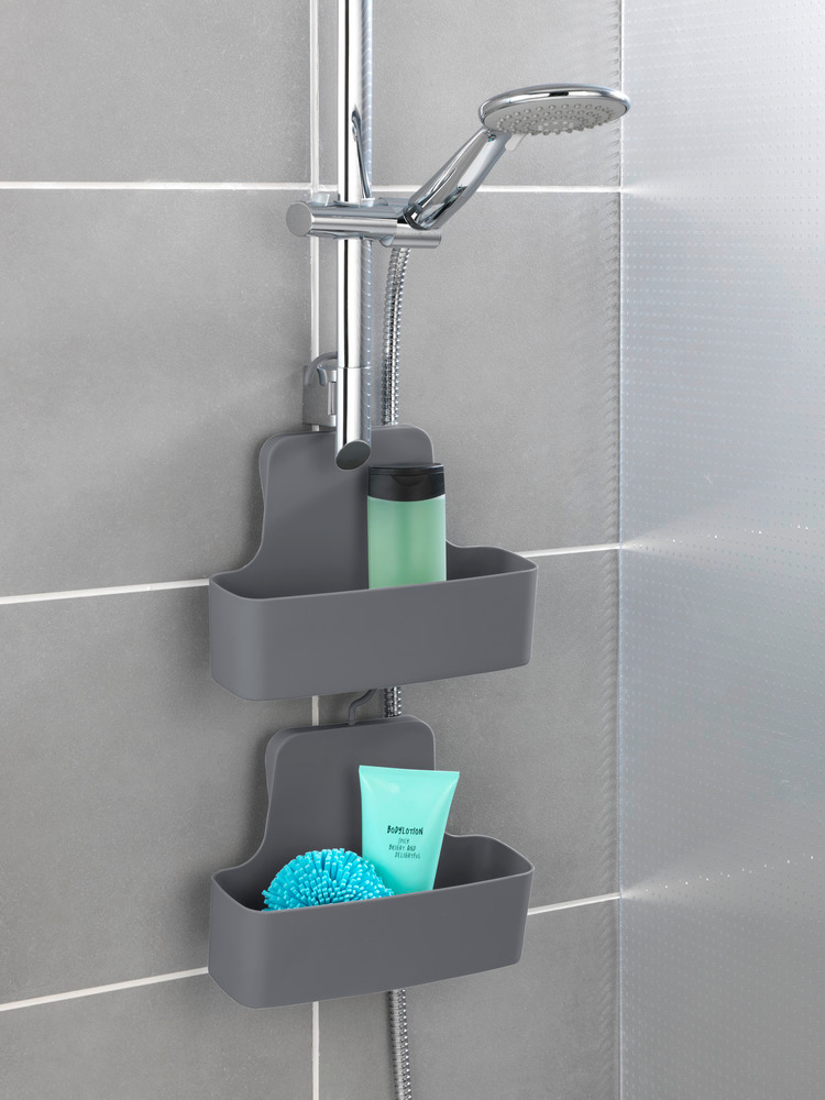 Serviteur de douche Barcelona anthracite  plastique spéciale, incassable