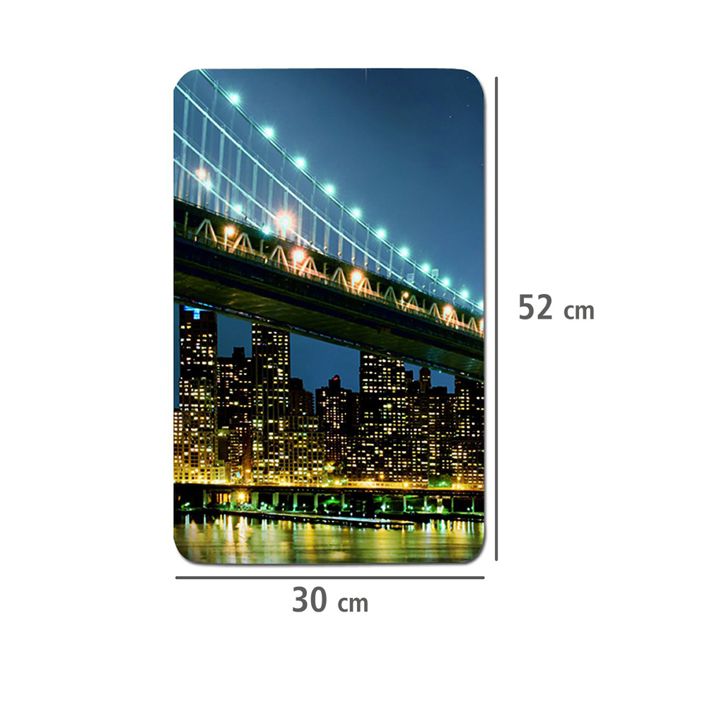 Plaque de protection en verre universel Brooklyn Bridge  pour tous les types de feux