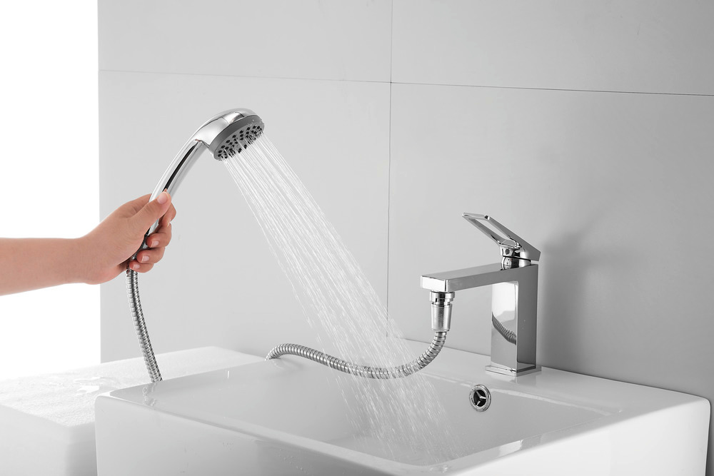 Douchette pour lavabo  avec fonction coulissante Easy-Clip