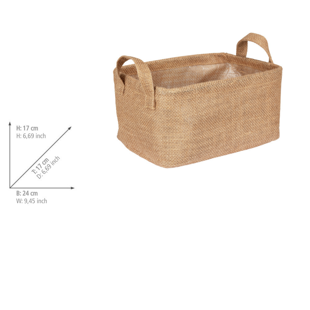 Panier de rangement Juna M  Panier en jute