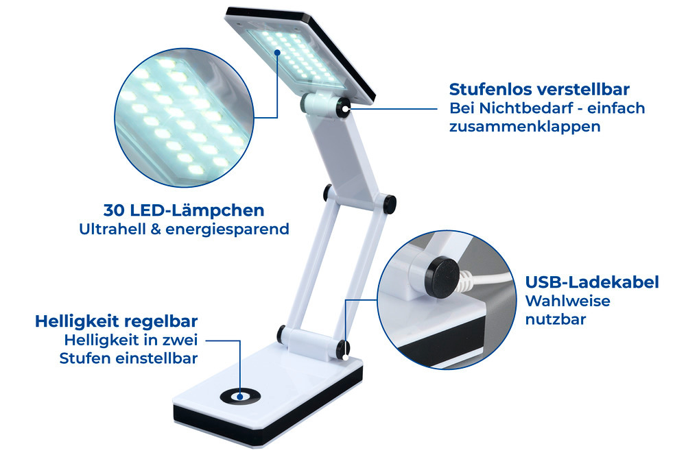 Lampe LED  pliable