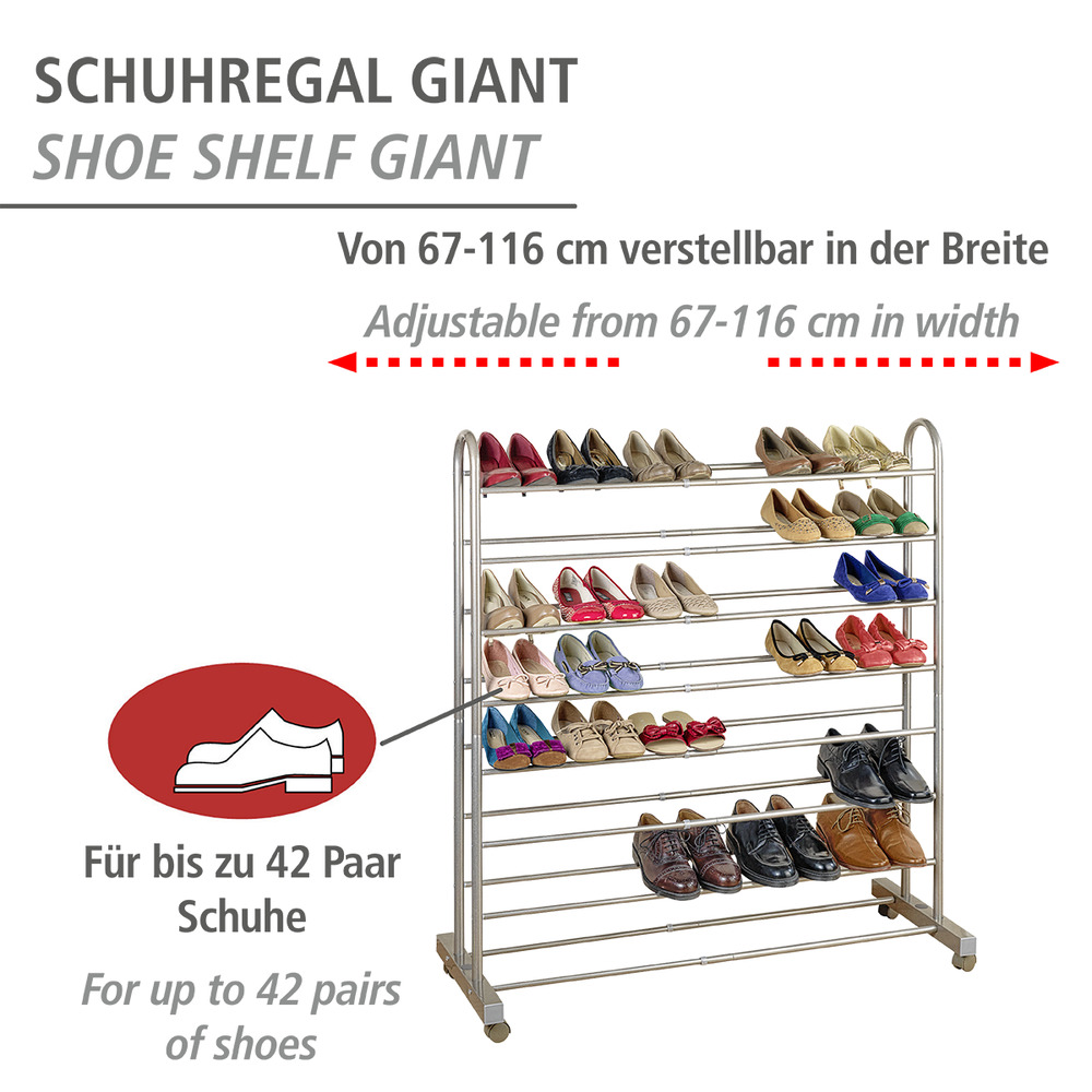 Étagère à chaussures Giant  pour jusqu'à 42 paires de chaussures