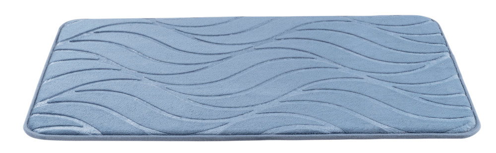 Tapis de bain Memory Foam Tropic Bleu  50 x 80 cm