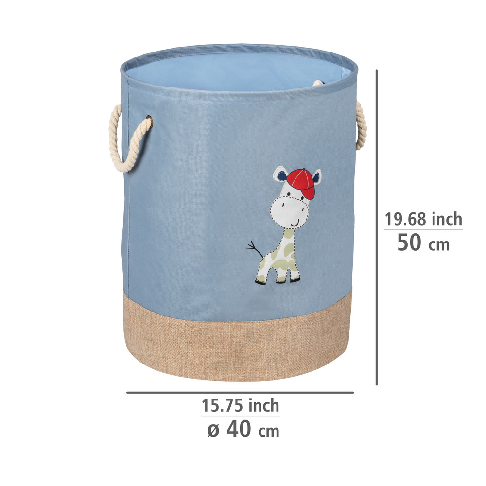 Panier à linge Kids Gerry rond  Panier à linge, 63 l, bleu