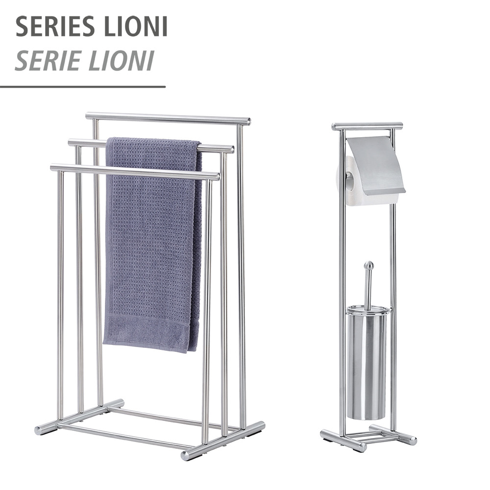 Porte-serviettes Lioni  acier inoxydable