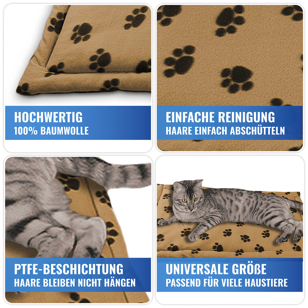 Couverture multi-usage pour animaux S  60 x 45 cm