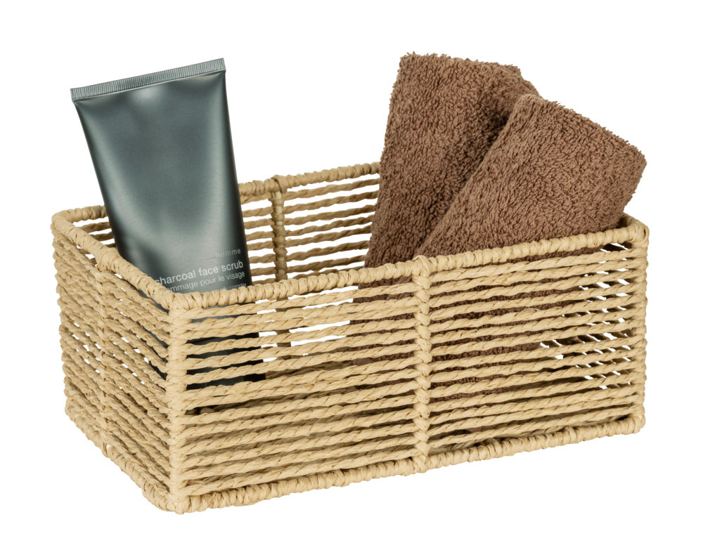 Corbeille de bain Meria S  structure en acier enveloppée de cellulose