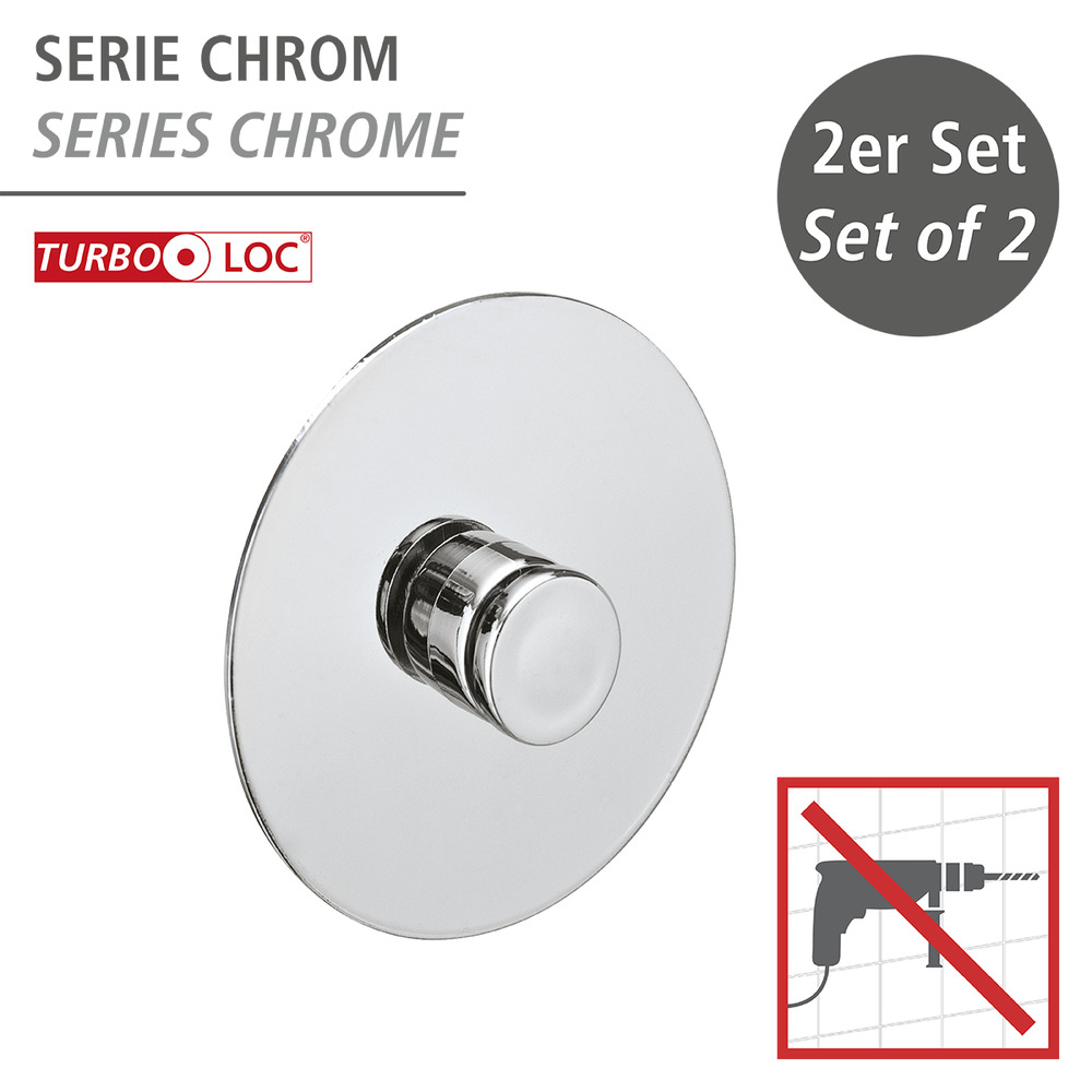 Turbo-Loc® adaptateur Uno  set de 2, adaptateurs de rechange pour la série en chrome Turbo-Loc®