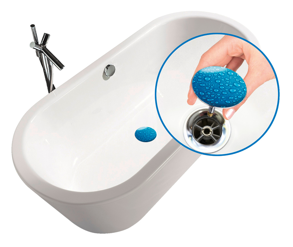 Bouchon de baignoire Pluggy Waterdrop  bouchon de lavabo