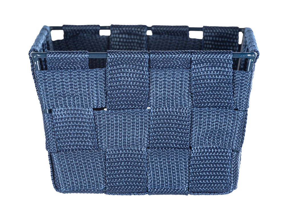 Panier de rangement Adria Mini long bleu foncé  rectangulaire