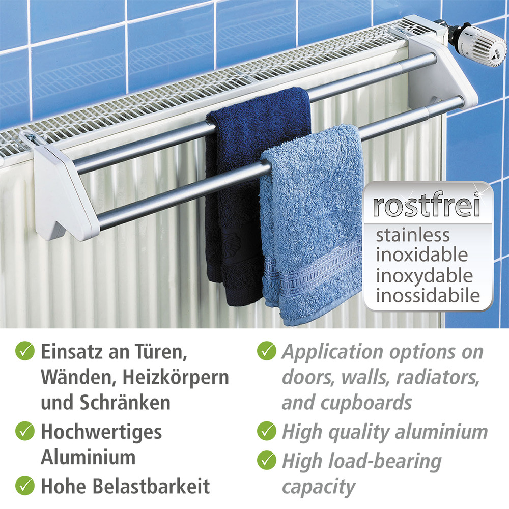 Sèche-linge pour radiateur Twin  extensible