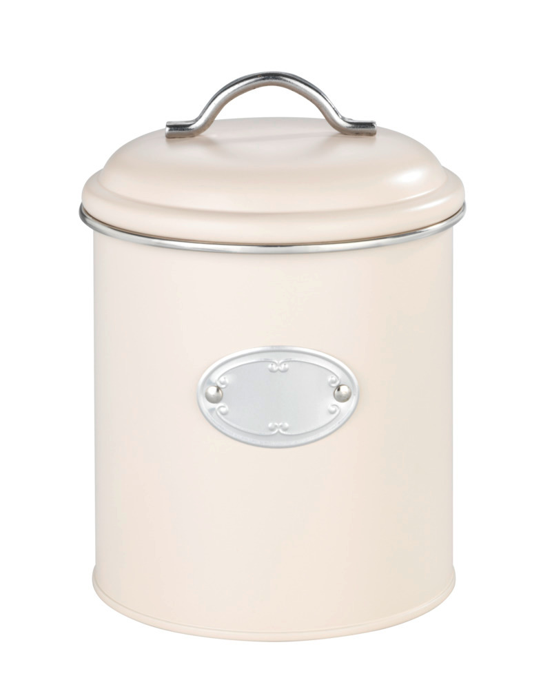 Pot de conservation Nero 1,6 L Beige  Boîte à provisions au design rétro