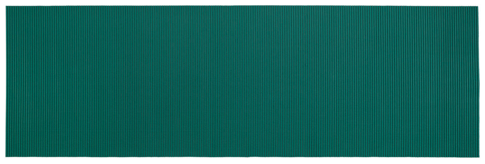 Tapis de bain en mousse souple, 65x200 cm, Uni vert petrol  usage dans toute la maison, antidérapant