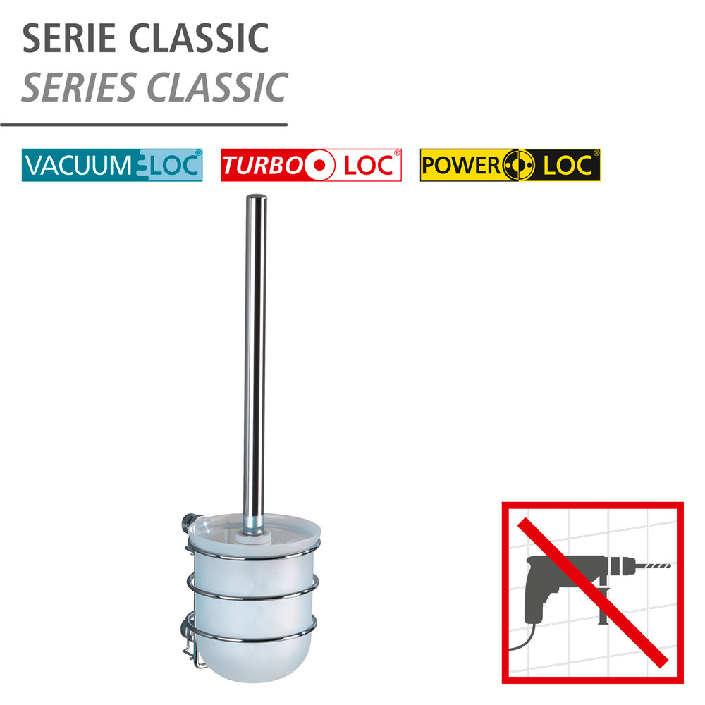 Brosse WC Classic  chrome