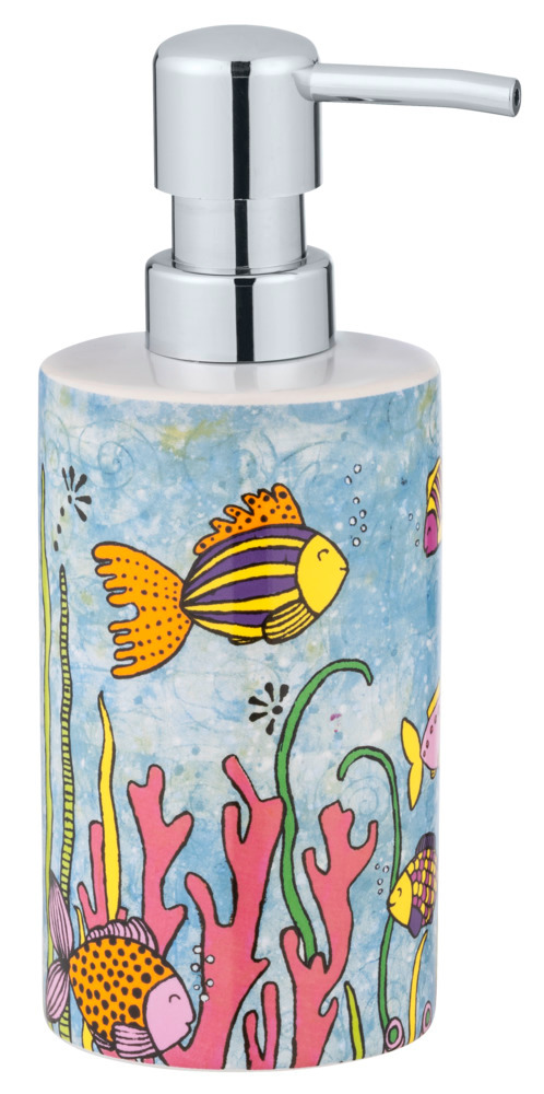 Distributeur de savon liquide Ocean Life  Rechargeable, 360 ml