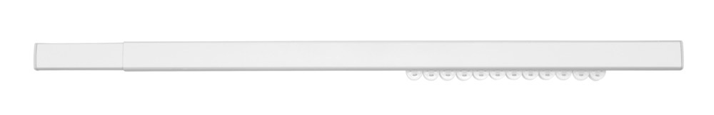 Barre de douche télescopique Era, Tringle de douche, fixation sans perçage, Blanc, 75-125 cm  Tringle de douche