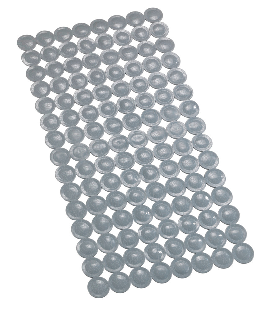 Tapis de bain antidérapant, 67,5x36 cm, Belem gris  antidérapant