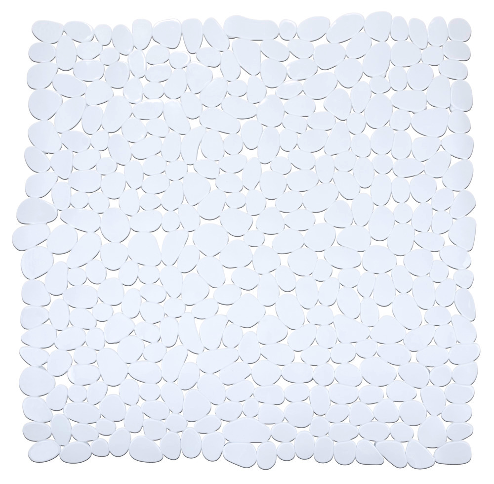 Tapis de douche Paradise blanc  54 x 54 cm