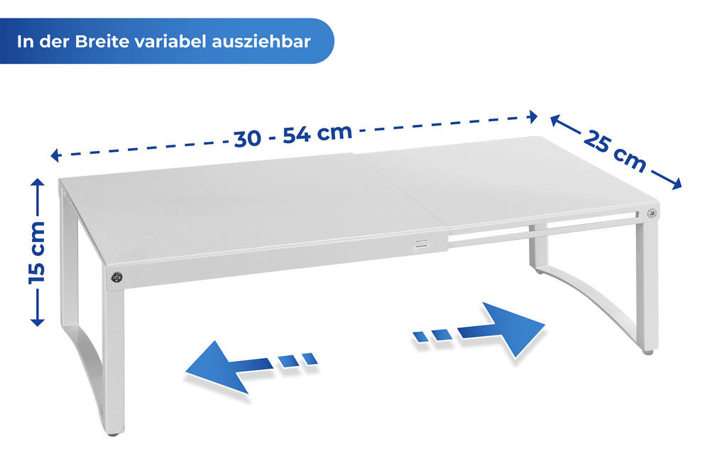 Étagère télescopique  extensible