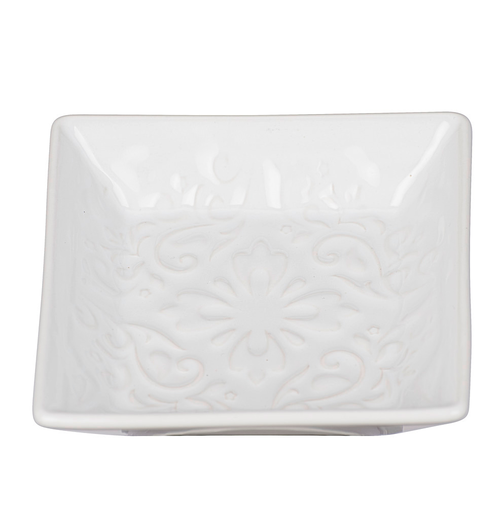 Porte savon Cordoba blanc  céramique