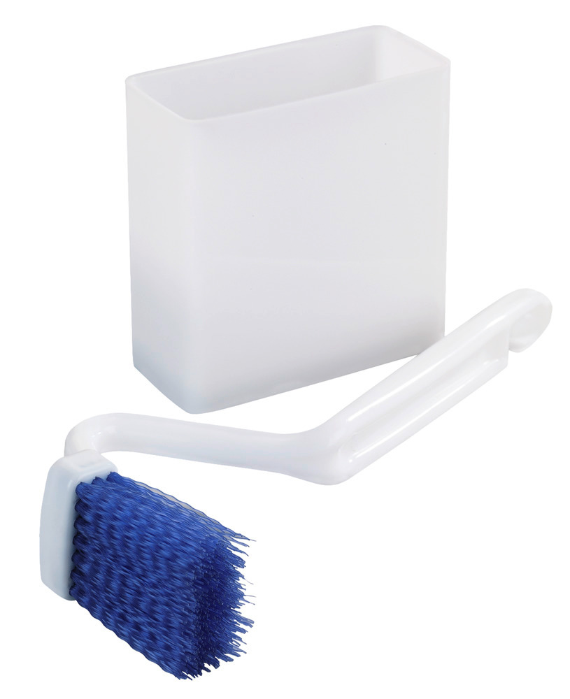 Brosse de nettoyage WC et boîte  brosse de nettoyage de toilette pratique et inclinée