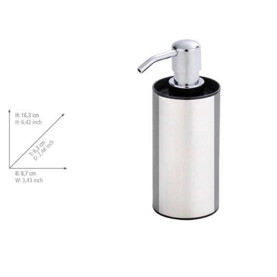 Distributeur de savon  Detroit  acier inox