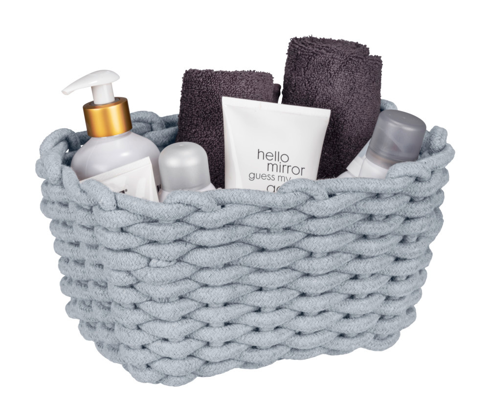 Panier de rangement Tia M  Corbeille de bain tiss