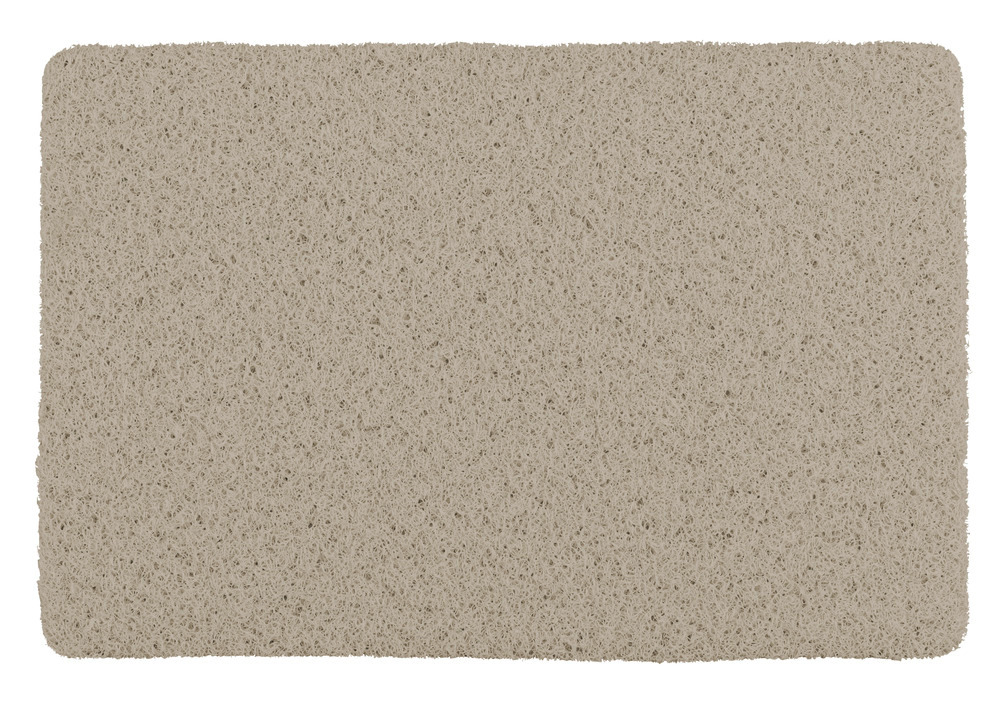 Tapis Indoor & Outdoor Loop Taupe  avec structure antidérapante