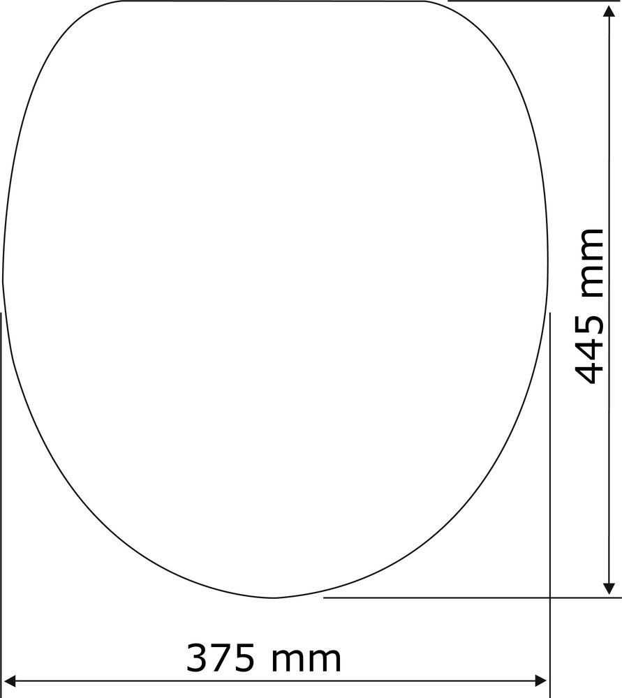 Abattant Samos Easy-Close gris  abaissement automatique