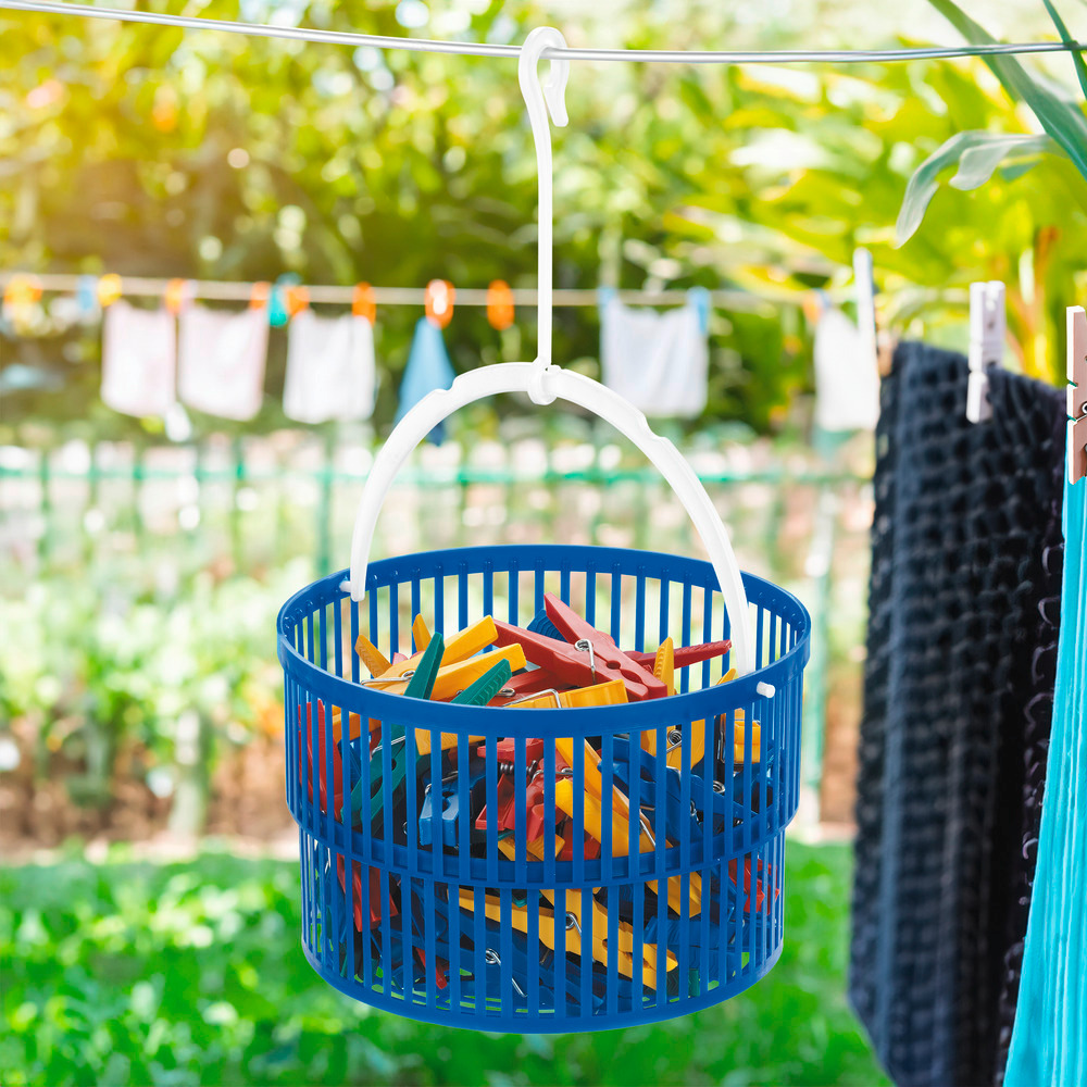 Panier pinces à linge  avec 30 pinces