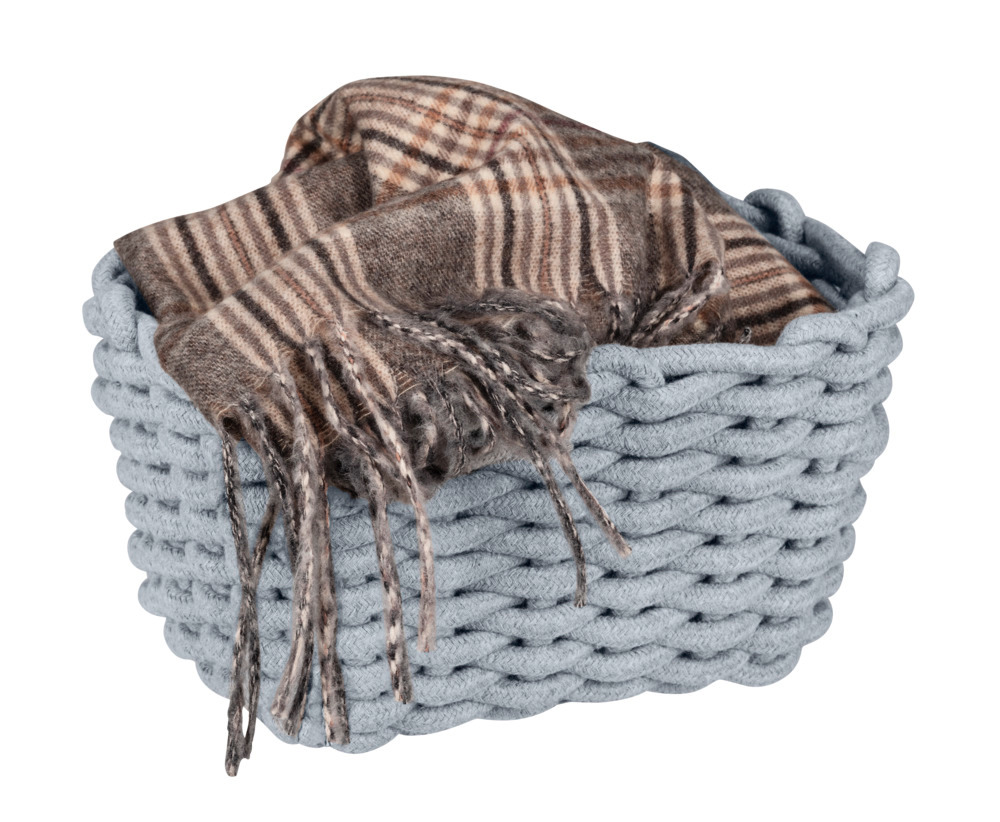 Panier de rangement Tia M  Corbeille de bain tiss