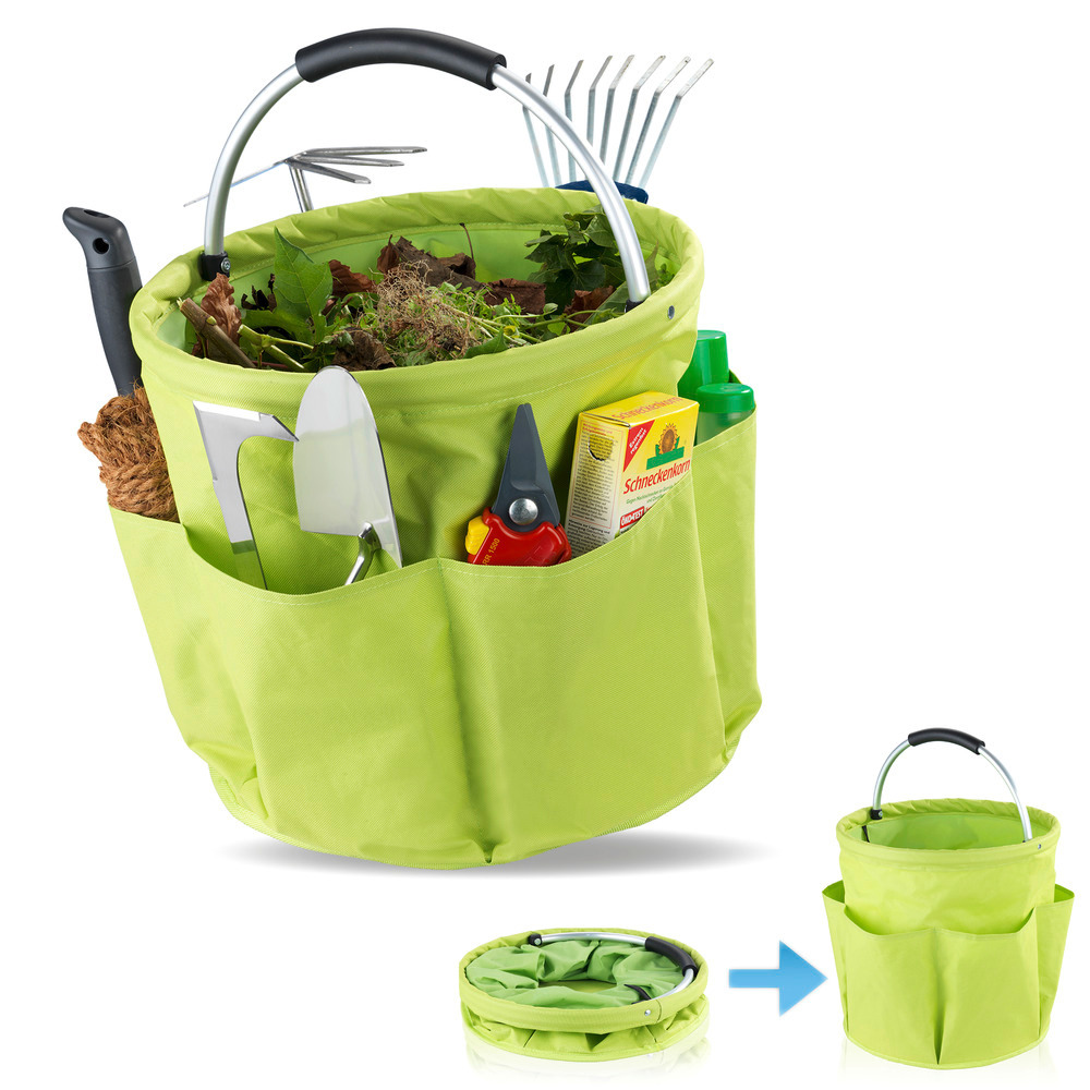 Garten Caddy XL Vert  Avec 6 poches extérieures