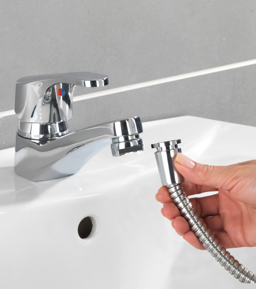 Douchette pour lavabo  avec fonction coulissante Easy-Clip