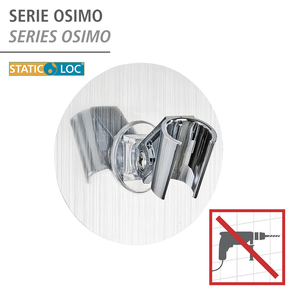 Static-Loc® support douchette  fixer sans percer